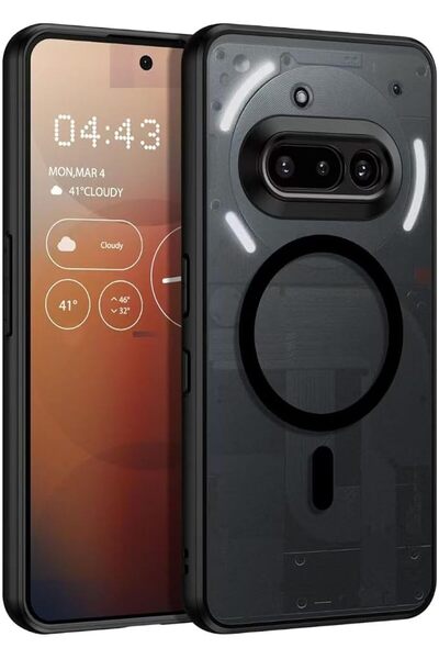 GENERAL EVCASOY for Nothing Phone 3a Case, Magnetic Matte Military Grade Drop...