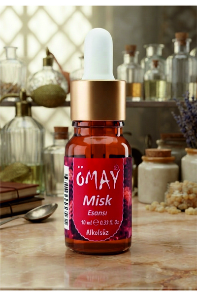 ÖMAY KOZMETİK Beyaz Misk Esansiyel Koku Yağı 10 ml Damlalıklı Şişede ve Doğal...