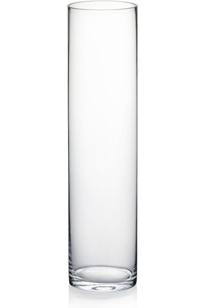WGVI WGV Cylinder Glass Vase, 4" W x 16" H, [Size/Bulk Choices Available], Fl...