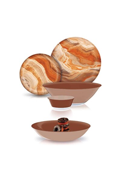 Luminarc Simply Marquina 25 pcs Dinner Set, X2333