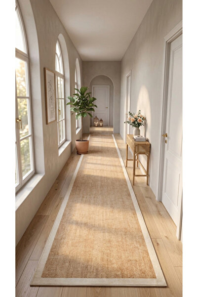 Halise Home Kaymaz Taban Yıkanabilir Kalın Dokulu Halı & Yolluk & Mutfak Halısı