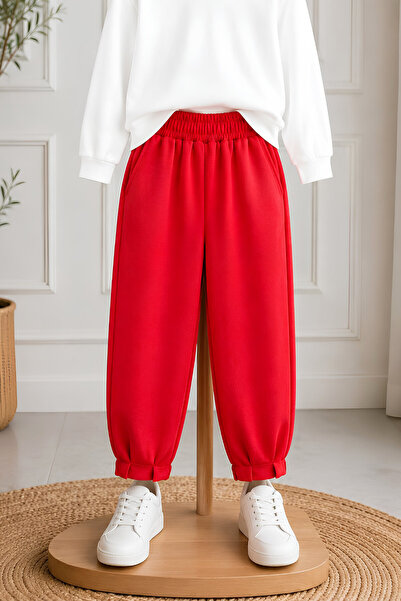 MODANINO Girl's School Trousers Double Face Fabric 5-14 Years 12779Hc
