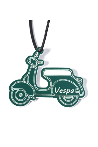 NO BRAND Piaggio Vespa opaque χρώμα Plexiglass κρεμαστό 40x49mm - %cf%80%cf%8...