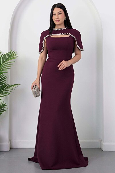 PULLIMM Balerolu Stone Atlas Dress Ecr6048