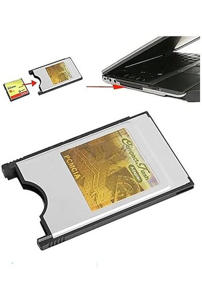 eWINNER Compact Flash CF to PC Card PCMCIA Adapter Card Reader