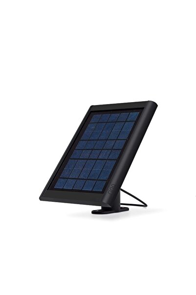 Ring لوحة شمسية، سوداء اللون، متوافقة مع كاميرات Spotlight Battery وStick Up ...