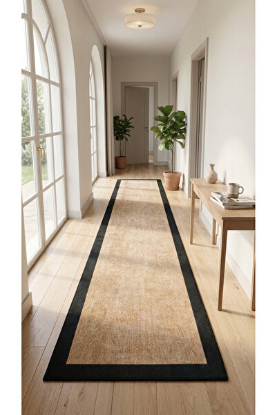 Halise Home Kaymaz Taban Yıkanabilir Kalın Dokulu Halı & Yolluk & Mutfak Halısı