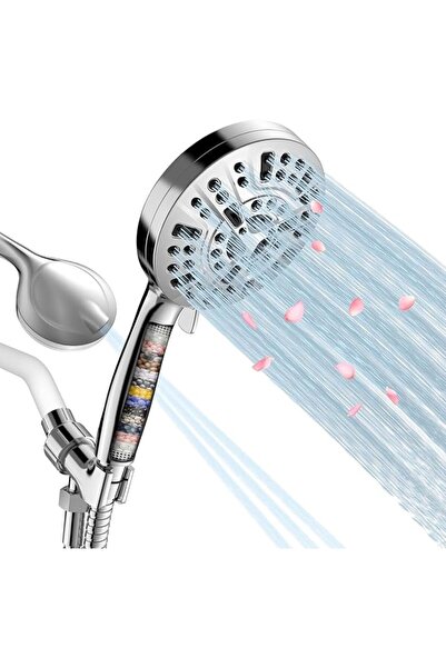 GENERAL JNILE Filtered Shower Head, 15 Stage Handheld Shower Head Filter for ...
