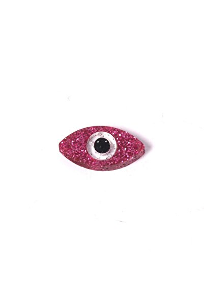 NO BRAND Ματάκι Οβάλ Σχιστό Sparkle of Glitter plexiglass σύνδεσμος 12x25mm -...