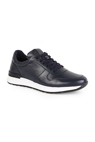Libero Men's Sneaker Shoes Genuine Leather Antique Lace-Up Lightweight White ...