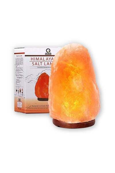 Q TRIPLE A Premium Quality Natural Himalayan Salt Lamp | Hand Carved Natural ...