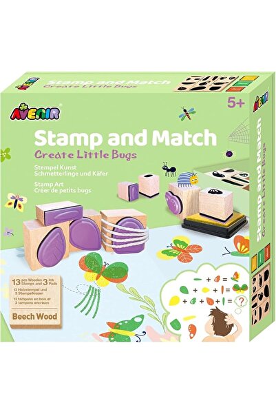 Avenir Kids طوابع أفنير CH201764 بتصميم الحشرات الصغيرة، متعددة الألوان
