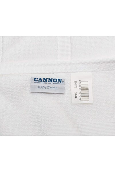 Cannon سجادة أرضية سادة 50 × 80 سم - أبيض - Cn Fm50X80Pl
