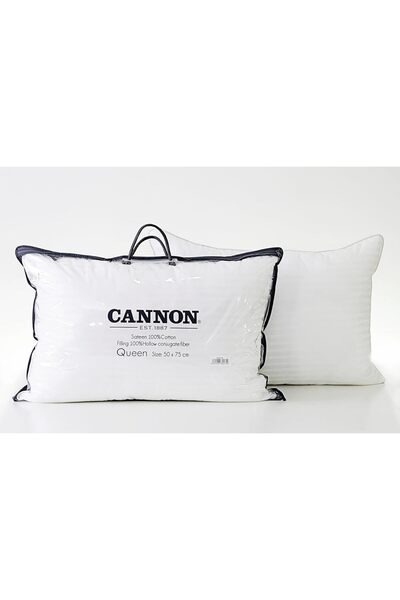 Cannon Satin Queen Pillow, Ivory Color