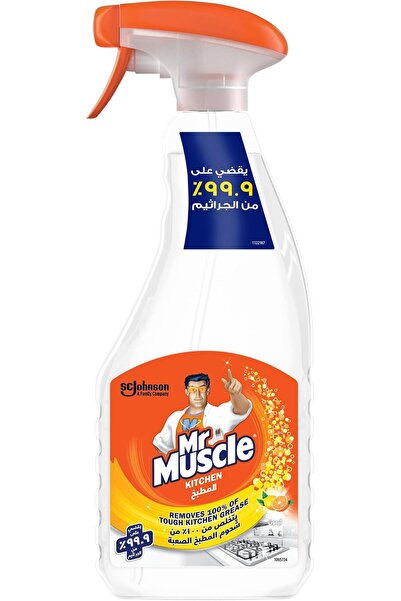 Mr. Muscle منظف رذاذ للمطبخ بتركيبة قوية لإزالة الشحوم - منظف متعدد الاستخدام...