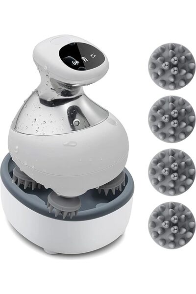 Arabest Electric Scalp Massager, Waterproof Portable Hair Scalp Massager for ...
