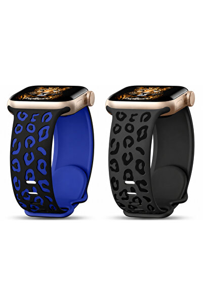 Dexmon Huawei Watch Fit 3 / Fit 4 / Fit 4 Pro / Fit 5 / Fit 5 Pro Uyumlu Leop...