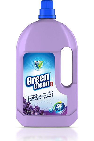 Green Clean منظف ومطهر متعدد الأغراض - برائحة اللافندر - ينظف وينعش الأسطح - ...
