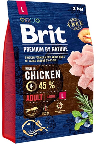 Brit Premium By Nature Chicken Chicken Adult L 3 kg