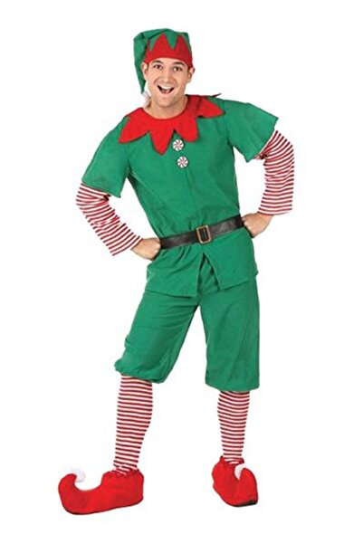 Fun Fashion Χριστουγεννιάτικη Στολή Ξωτικού Ενιαίο Μέγεθος (91000)
