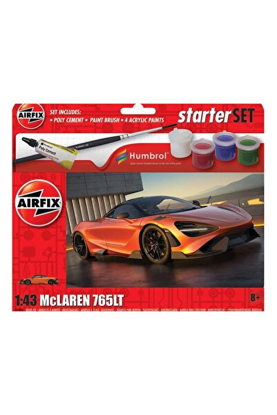 Airfix Set de construcție mașină A55006 McLaren 765LT 1:43, Airfix, 35 piese,...