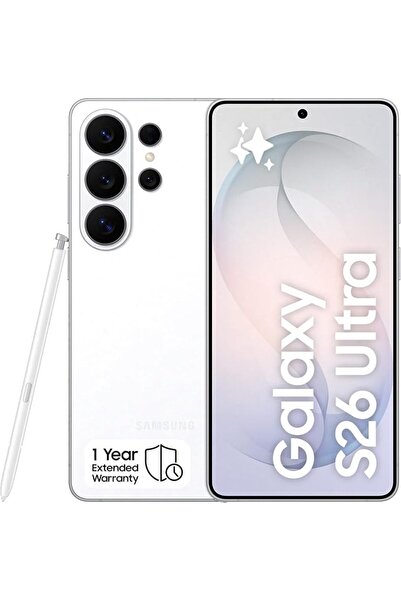 Samsung Galaxy Y سامسونج جالاكسي إس26 ألترا أبيض، 1 تيرابايت، هاتف ذكي بالذكا...