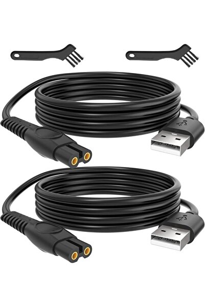 KASTWAVE كابل شحن USB بقوة 5 فولت متوافق مع شاحن فيليبس ون بليد QP2724، سلك ش...