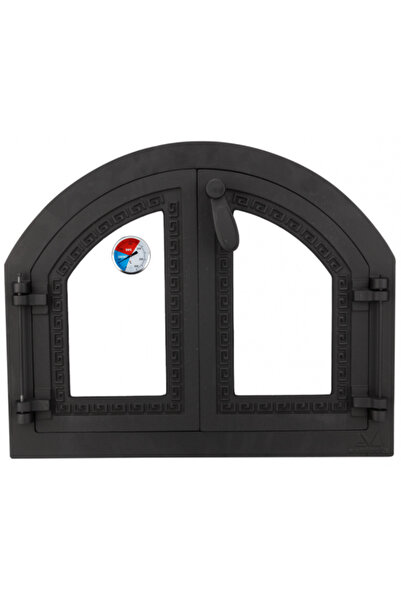 Depo Garden Oven Door with Glass + 300 Degree Thermometer