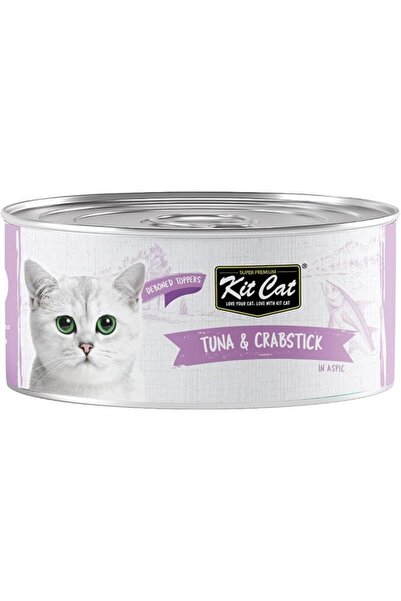 Kit Cat Deboned Wet Food Tuna Crab Toppers 80g