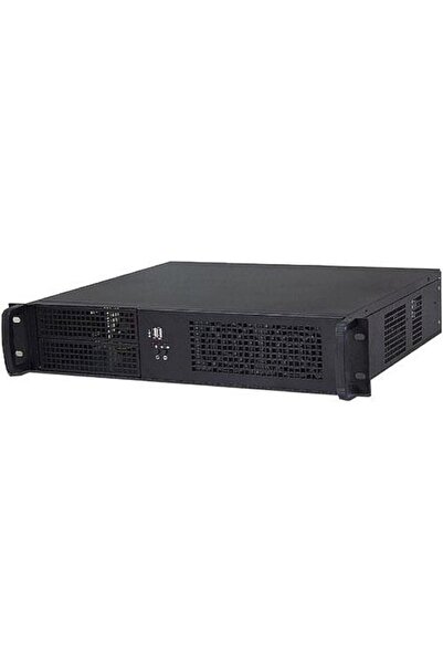 Netrack Carcasă server, Netrack, MicroATX, 482 x 88.8 x 390 mm, Negru