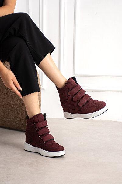 Madam Tarz İzabel Velcro Hidden Heel Boots