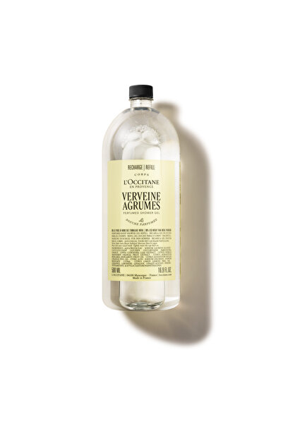 L'Occitane Citrus Verbena Parfümlü Duş Jeli Eko-Yedek Refill, Mine Çiçeği ve ...
