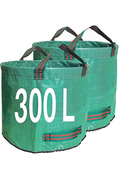 GENERAL أكياس نفايات الحدائق سينجوو 300 لتر، قوية التحمل، بقاعدة وحواف معززة،...