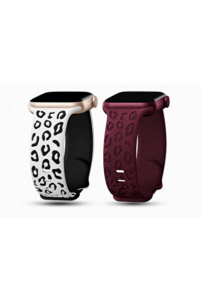 Dexmon Huawei Watch Fit 3 / Fit 4 / Fit 4 Pro / Fit 5 / Fit 5 Pro Uyumlu Leop...