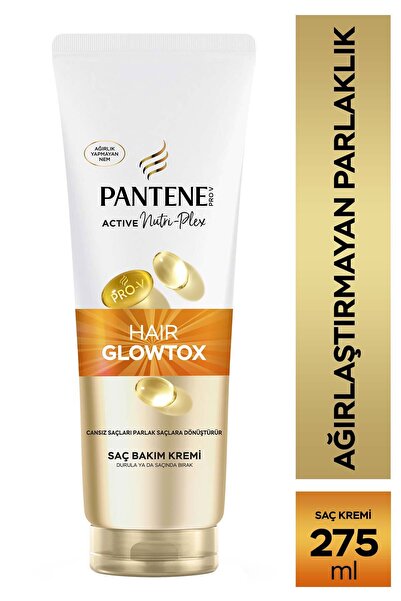 Pantene Hair Glowtox Parlaklık Veren Saç Bakım Kremi, Mat ve Yıpranmış Saçlar...