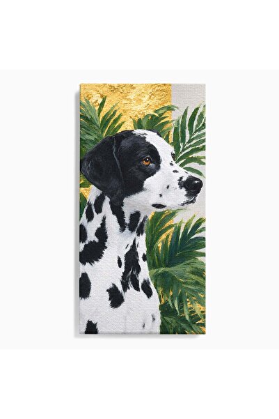 Luxcanva Tablou Canvas Dalmatian Regal 60x120 cm pe Sasiu Lemn Dalmatian Cain...