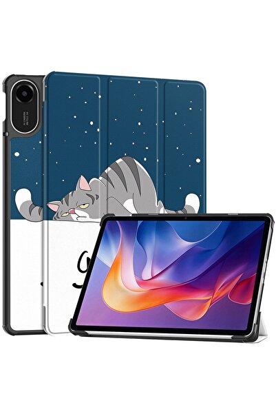 OEM Θήκη Τριπλής Αναδίπλωσης με Στήριγμα για Xiaomi Redmi Pad 2 - Νυσταγμένο ...