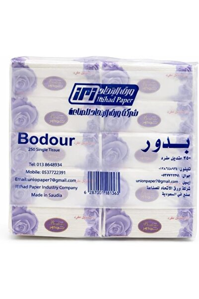 GENERAL Single Sheets Tissues 250 x 10-Pack