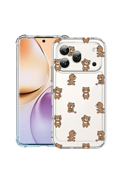 bestcase ®   Αντικραδασμική Θήκη για Honor 600 Pro, Σχέδιο Αρκουδάκι, 3159971...