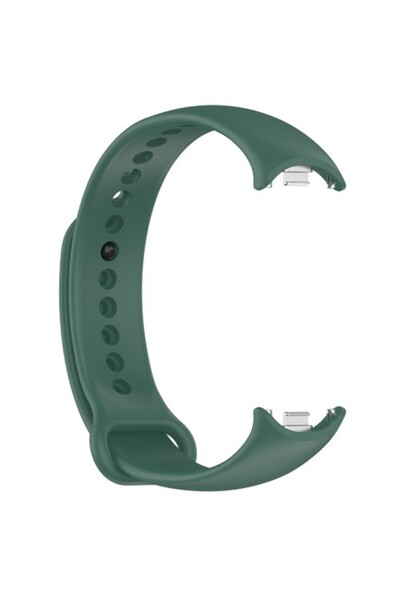 OEM Λουράκι σιλικόνης για Xiaomi Smart Band 8 - Σκούρο Πράσινο