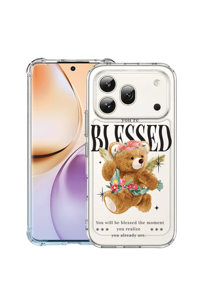 bestcase ®   Αντικραδασμική Θήκη για Honor 600 Pro, Τυχερό Αρκουδάκι, 3159971...