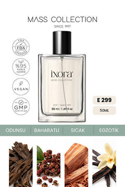 ixora E299 Oud Erkek Parfüm 50 ml Edp