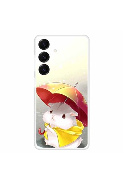 OEM Θήκη σιλικόνης TPU για Samsung Galaxy S25+ - Ποντίκι με Ομπρέλα
