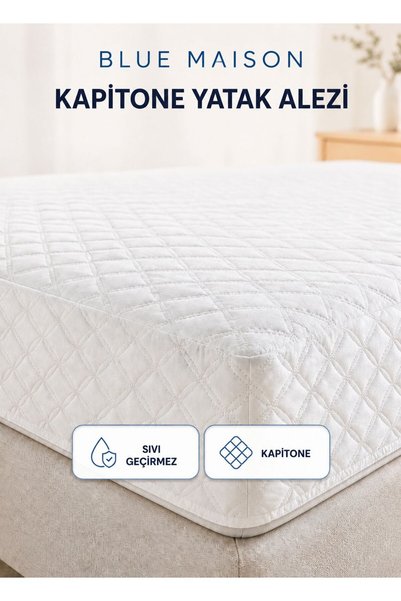 BlueMaison Eco Quilted Fitted Liquid-Proof Mattress Cover |   Single Person |   Double |   Battal Boy |   Baby |   Mattress Protector