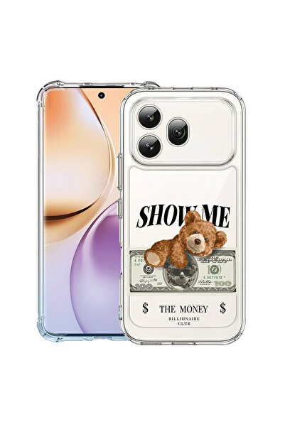 bestcase ® Anti Shock Shock Case For Honor 600, Teddy Bear Show Me The Money,...