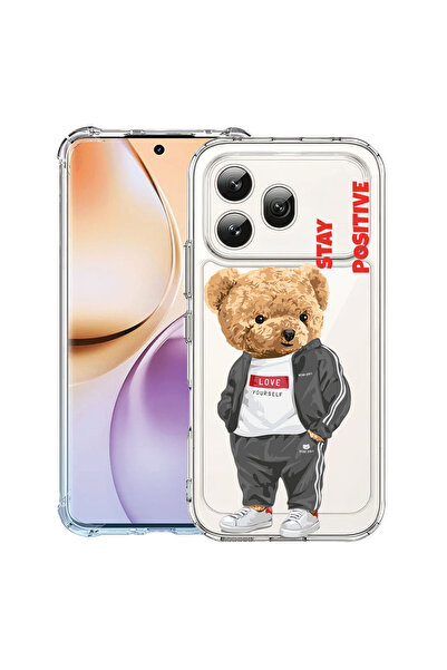 bestcase Έξυπνος ®   Αντικραδασμική Θήκη για Honor 600, Μείνε Θετικός - Αρκου...