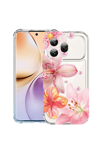bestcase ®   Αντικραδασμική Θήκη για Honor 600, Φλοράλ - Αισθητική Κομψή Ορχι...