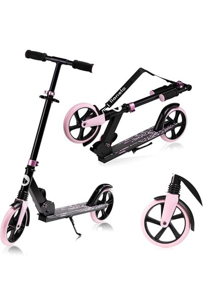 Lionelo Luca Folding Scooter for Children and Adults up to 100 kg, Adjustable...