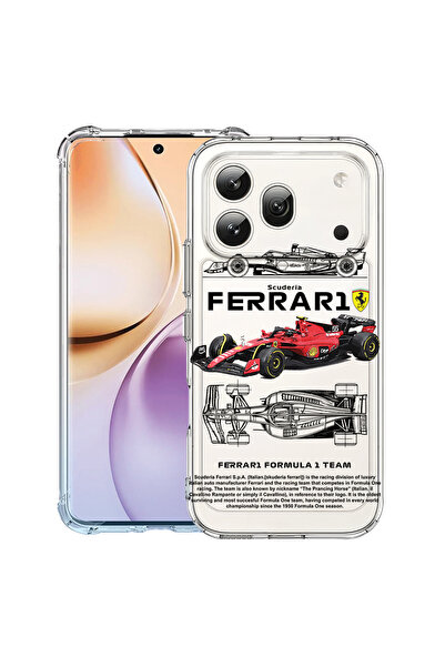 bestcase ® Anti Shock Shock Case For Honor 600 Pro, Scuderia, 3159971 AS 1861