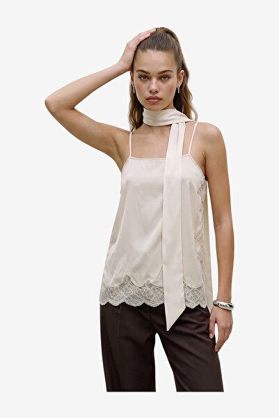 Vero Moda Women's VMQUINN Singlet Lace Top